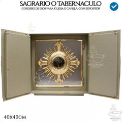 Sagrario O Tabernaculo Con Expositor Para Iglesia O Capilla
