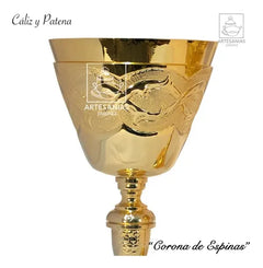 Caliz Y Patena Corona De Espinas