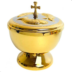 Copon O Cesto Litúrgico Chico Económico 300 Hostias Dorado