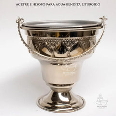 Acetre E Hisopo Para Agua Bendita Religioso A801 Chico
