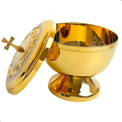 Copon O Cesto Litúrgico Chico Económico 300 Hostias Dorado