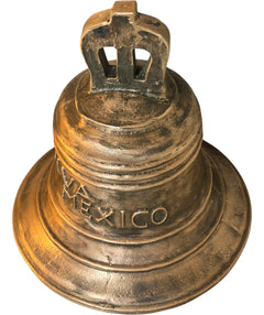 Bronze Wall Bell 10 kg Rustic Mexico 1810