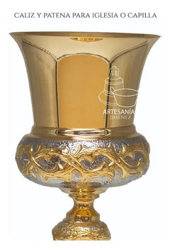 Caliz Para Iglesia O Capilla Con Patena T19 Vaso Sagrado