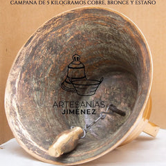 Campana De Bronce De 5 Kilogramos