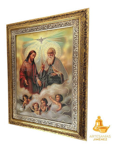 Cuadro Divina Providencia 90x70 Cm T321