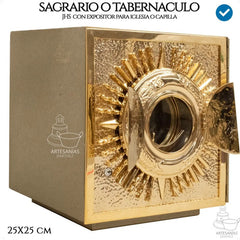 Sagrario O Tabernáculo Liturgico Con Expositor De Santisimo