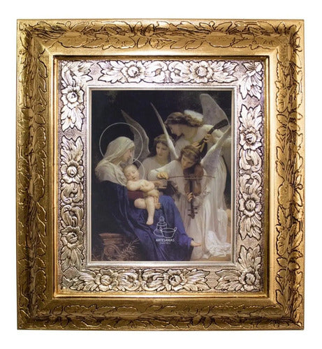 Cuadro de la Natividad de Nuestro Señor Jesucristo 45x40 cm