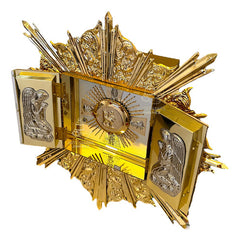 Sagrario O Tabernaculo De Resplandor Y Expositor 35x35 Cm C2