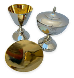 Caliz Y Copon Mini Plateado Liso C02
