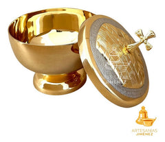 Copon O Cesto Litúrgico Chico Económico 150 Hostias Dorado