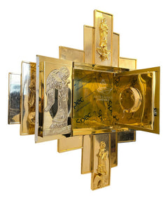 Sagrario O Tabernaculo Con Expositor De Santisimo Siervos C1