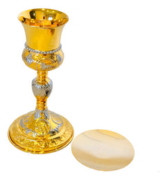 Cáliz O Vaso Sagrado Tradicional Símbolos Litúrgicos C1