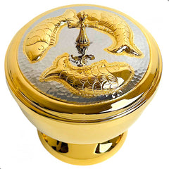 Copon O Cesto Litúrgico Chico Económico 300 Hostias Dorado