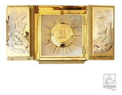 Sagrario O Tabernaculo Con Expositor De Santísimo 40x40 E02