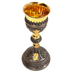 Cáliz Y Patena Pavonado Ideal Para Ordenación Sacerdotal C1