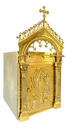 Sagrario O Tabernaculo De Bronce Tradicional Barroco
