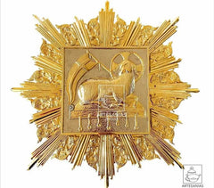 Sagrario De Cordero Con Resplandor 45x45