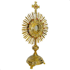 Custodia Eucarística Ostensorio Santísimo Tradicional 50 Cm