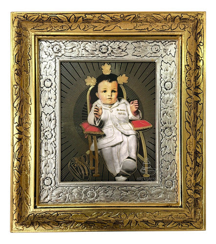 Cuadro Niño Doctor 45x40 Cm