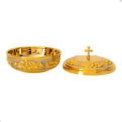 Copon Para Hostias Tipo Panera Liturgico Eucaristia 250 Oro