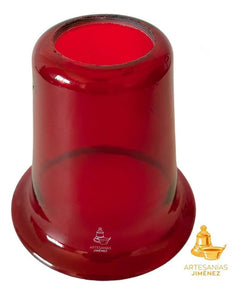 Vaso O Bombilla Para Lampara Electrica 1/2 Semana Cristal