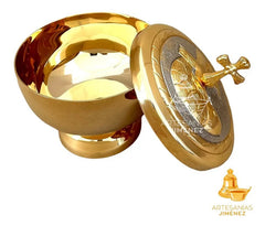 Copon O Cesto Litúrgico Chico Económico 150 Hostias Dorado