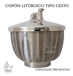 Copon Liturgico O Cesto 300 Hostias