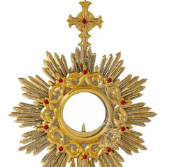 Custodia Eucarística Ostensorio Santísimo Tradicional 67 Cm