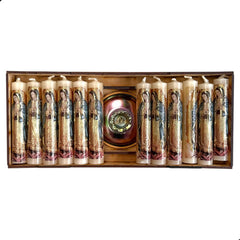 Vela De Oración 12 Piezas Con Portavela