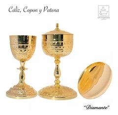 Caliz Copon Y Patena Para Iglesia O Capilla C310