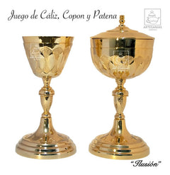 Caliz Copon Y Patena Para Iglesia O Capilla Litúrgico C305