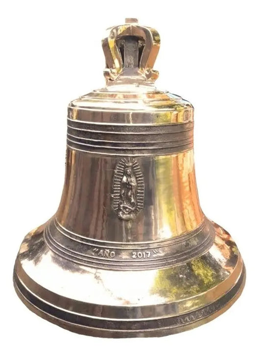 Campana de iglesia de 1000 kg (1 tonelada) para parroquia, fundida a mano en México