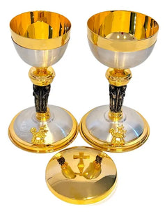 Caliz Y Copon Vasos Sagrados Angeles Y Cordero De Dios