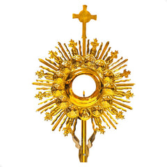 Custodia Eucarística Ostensorio Santísimo Tradicional 52 Cm