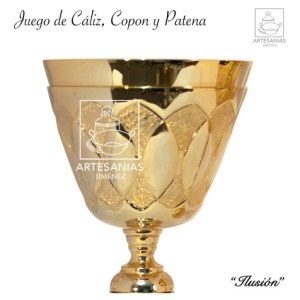 Caliz Copon Y Patena Para Iglesia O Capilla Litúrgico C305