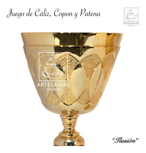 Caliz Copon Y Patena Para Iglesia O Capilla Litúrgico C305