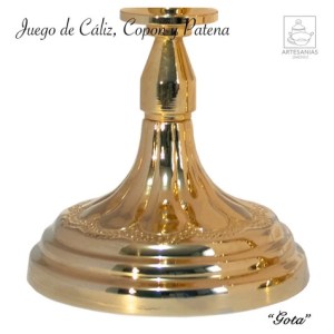 Caliz Copon Y Patena Para Iglesia O Capilla Gota C304