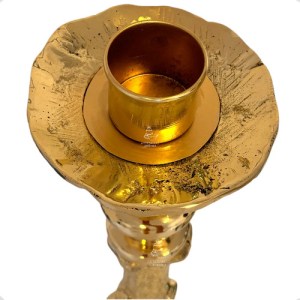 Candelero O Candelabro Barroco De 80 Cm De Bronce (1 Pieza) Bronce