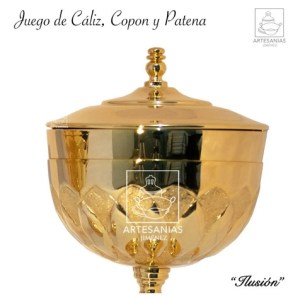 Caliz Copon Y Patena Para Iglesia O Capilla Litúrgico C305