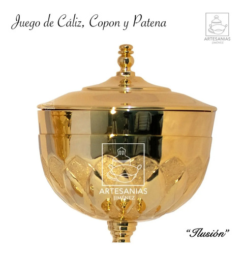 Caliz Copon Y Patena Para Iglesia O Capilla Litúrgico C305