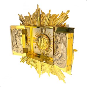 Sagrario Con Expositor Y Resplandor Cordero Iglesia 2 Puerta