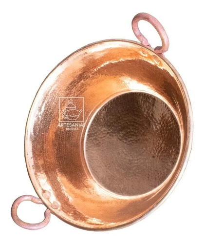 Cazo De Cobre Artesanal Capacidad 50 Litros Grueso