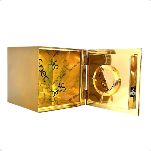 Sagrario Con Expositor De Santísimo Jhs Dorado 30x30 Cm