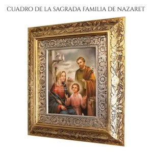 Cuadro Sagrada Familia De Nazaret 45x40 Cm Religioso A080