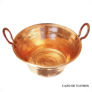 Cazo De Cobre De 3 Litros - Caso De Cobre Para Carnitas