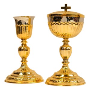 Caliz Copon Y Patena Liturgico Vaso Sagrado C10