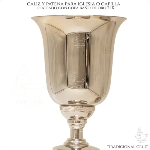 Caliz Y Patena Tradicional C114