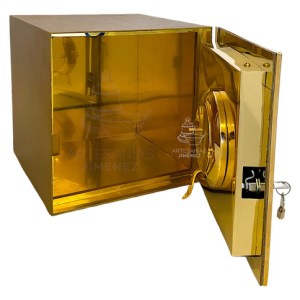 Sagrario Con Expositor De Santísimo 30x30 Cordero De Dios S1