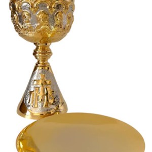Caliz Para Iglesia O Capilla Con Patena A919 Ultima Cena