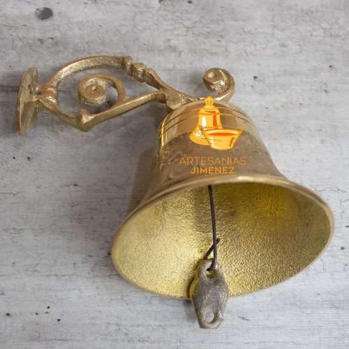 Campana Para Timbre (campana De Pared) De Bronce No. 10